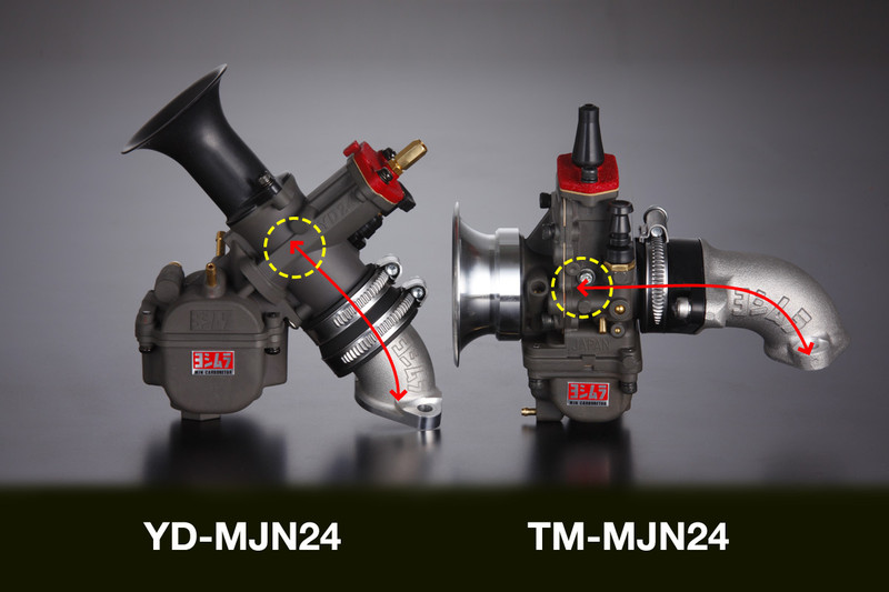 tm-mjn24 ヨシムラキャブ tm24 - エンジン、冷却装置